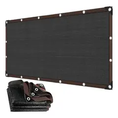 AMBM SHOP - Lona De Malla Toldos Con Ojales 3x4 Mts 90% Sombra Techo Patio Terraza Jardin protección UV