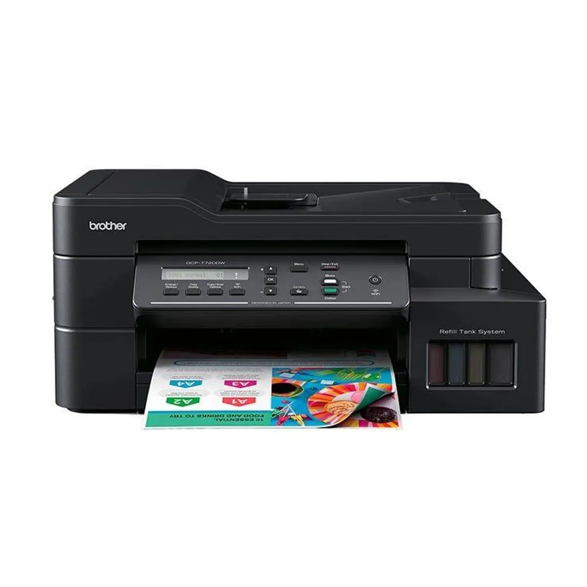 BROTHER - IMPRESORA BROTHER  DCP-T720DW  SIN CARTUCHOS DE TINTA- Reacondicionado