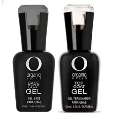 ORGANIC NAILS - BASE 7,5 ML TOP COAT 7,5 ML