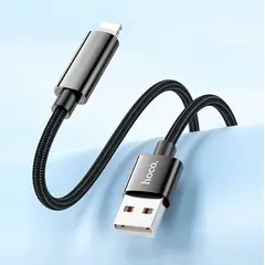 HOCO - Cable USB compatible con Iph 2.4A con pantalla LED U125