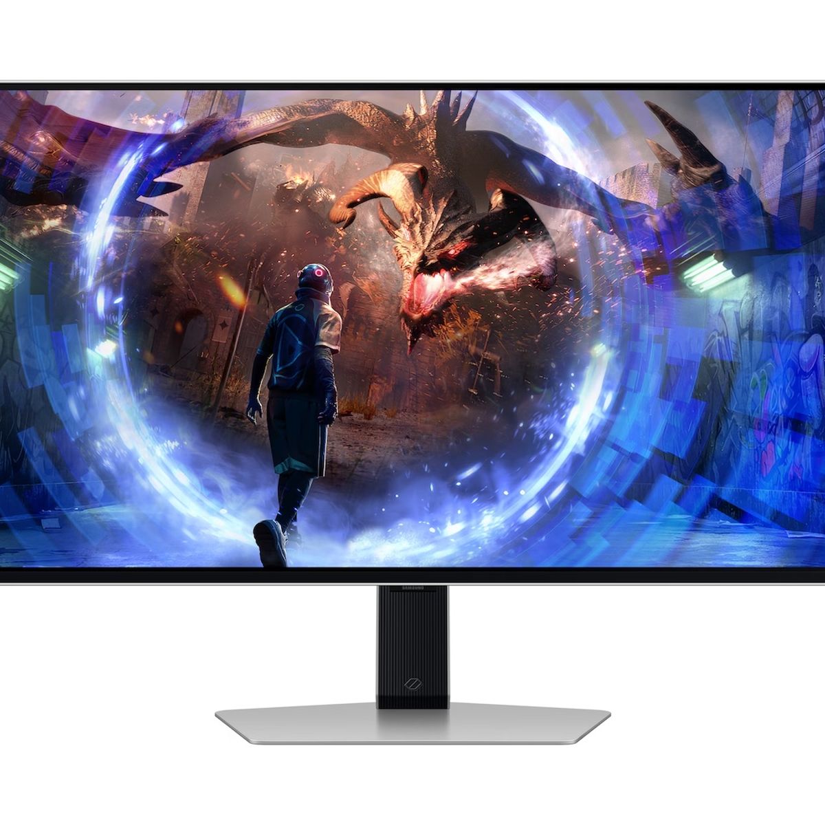 SAMSUNG - Samsung Odyssey OLED G6 LS27DG600SLXZS 27" QHD 360Hz