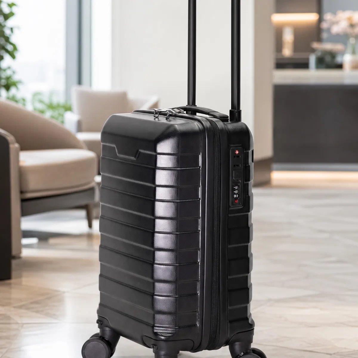 BJ HOGAR - Maleta De Cabina Carry On Ruedas Desmontables De Mano