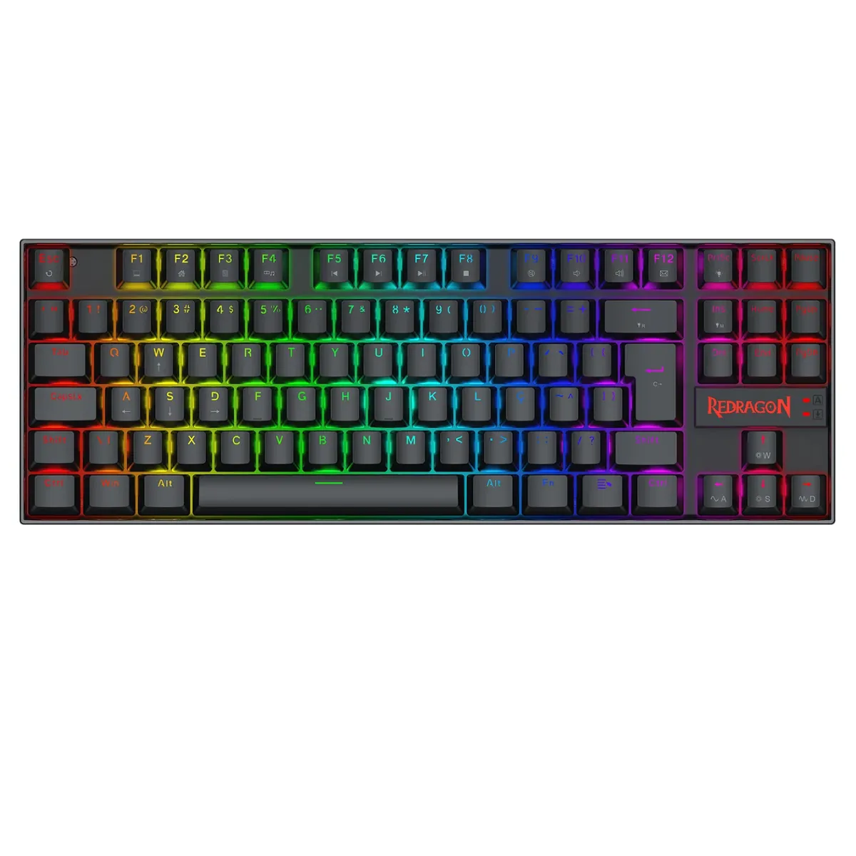 REDRAGON - Teclado Gamer Mecánico con Switch Magnético Redragon Kumara K552RGB-M SP RGB