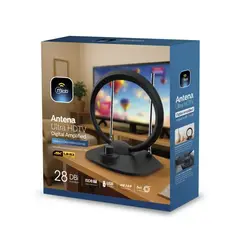 MLAB - Antena Ultra HDTV Digital Amplified 28 Dbi