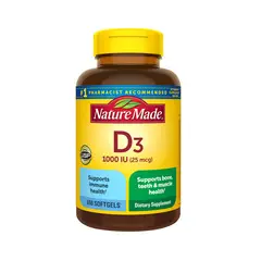 NATURE MADE - D3 1000 IU 650 softgel -