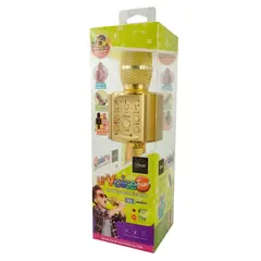 MLAB - Microfono Karaoke Bluetooth Parlante Lil´ Voice2 Gold