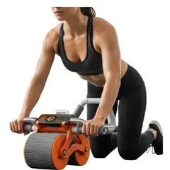 GENER - Rueda Abdominal Rebote Automático Soporte Codos Temporizador abdominales