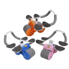 GENER - Maquina de abdominales Rueda Abdominal Rebote Automático Soporte Codos Temporizador abdominales