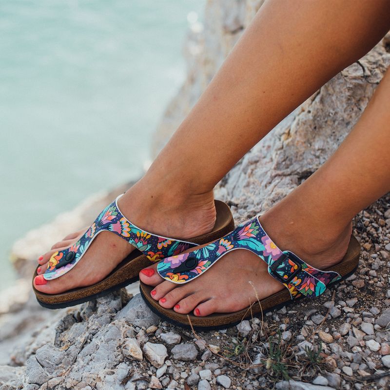 MUMKA - Sandalia Mujer Multicolor Mumka