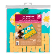 ZUPET - ALFOMBRA OLFATIVA PIÑA 77X58CM)