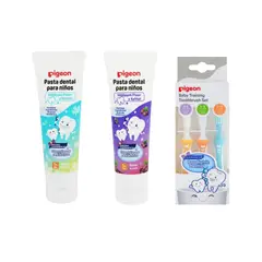PIGEON - Kit de higiene dental infantil (PPACK086)
