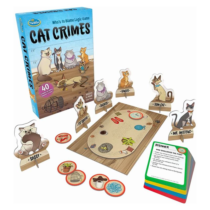 THINKFUN - Caramba Thinkfun Cat Crimes