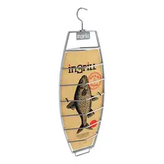 INGRILL - Rack Para Pescado Barril Parrilla Ahumador y Asador
