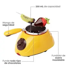 GENER - Olla Para Derretir Chocolate Maquina De Chocolate Fondue