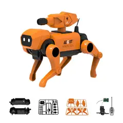 GENERICO - Perro Robot Juguete DIY facil ensamblado control remoto regalo