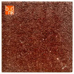 BUDNIK - Baldosa Alta Resistencia Lavado Colonial Mármol Rojo 40x40x3.8 cm