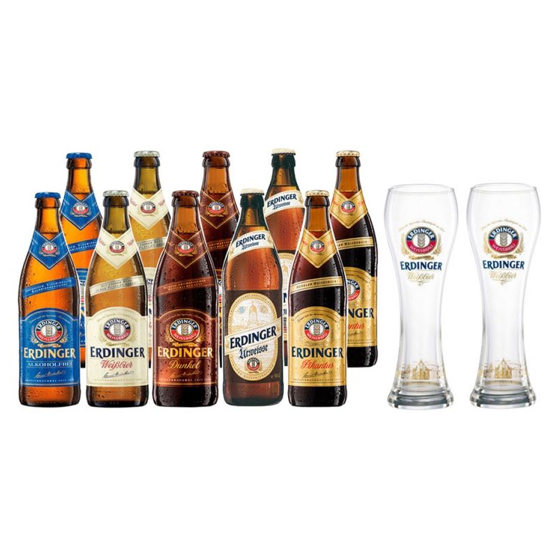 ERDINGER - Erdinger Experience/10 Bot 500 Ml2 Vasos Erdinger