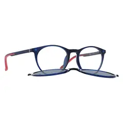 INVU - Lentes Marco Óptico + Clipon M4106