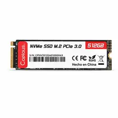 GENERICO - Disco Duro SSD Copius 512 GB M.2 NVMe PCIe 3.0