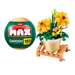 MAX - SET BLOQUES GARDEN - CONDIFERENTES MODELOS DE PIEZAS - COSMOS SULPHUREUS