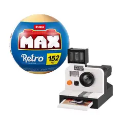 MAX - SET BLOQUES RETRO - CON DIFERENTES MODELOS DE PIEZAS - CAMARA RETRO