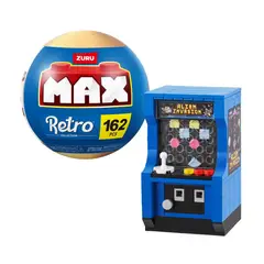 MAX - SET BLOQUES RETRO - CON DIFERENTES MODELOS DE PIEZAS - MAQUINA ARCADE