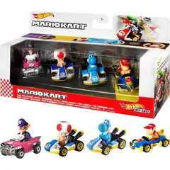 MATTEL - HOT WHEELS PAQUETE SORPRESA DE 4 AUTOS