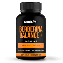 EMETRES - Berberina Nutrilife+ Balance+ Para El Bienestar Metabólico Con Canela Y Vitamina E