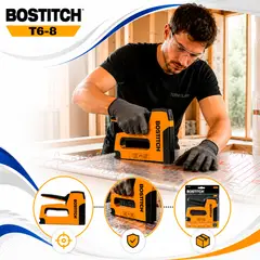 BOSTITCH - Corchetera de Impacto T6-8 - Grapas STH STCR 5019