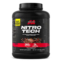 MUSCLETECH - Proteina Nitro Tech 4 Lb Milk Chocolate