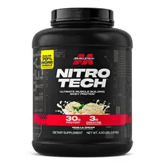 MUSCLETECH - Proteina Nitro Tech 4 Lb Vanilla