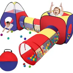 GENERICO - Carpa Túnel Infantil 3 en 1