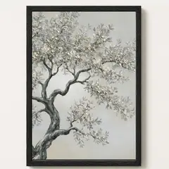 ELAB PROPIA - Cuadro Decorativo Árbol Pintura 30x40cm