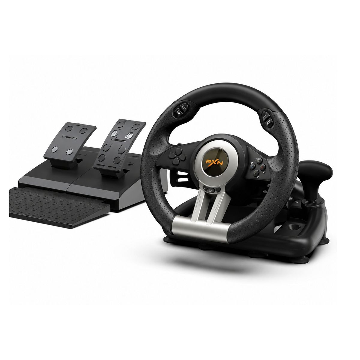 GENERICO - Volante de Carreras y Pedales PXN V3 180°  Multiplataforma