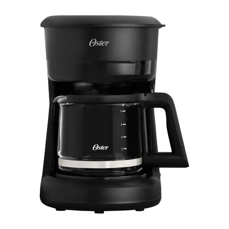 OSTER Cafetera 5 Tazas con Filtro Reutilizable
