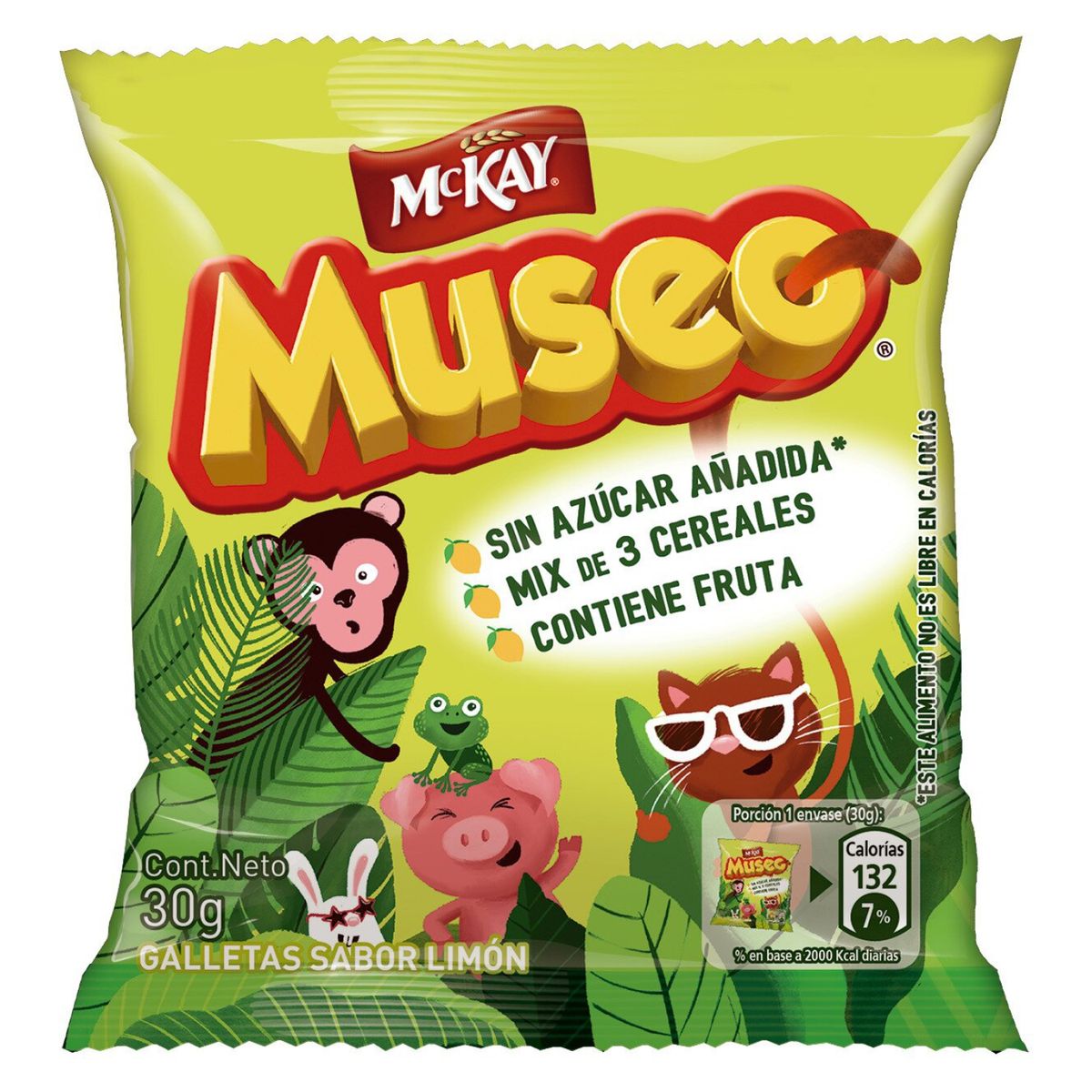 MCKAY - Galletas Mckay Museo Limón Y Frutilla 30G X30