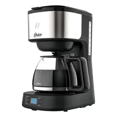OSTER - Cafetera Automatica Programable 8 Tazas Acero Inoxidable