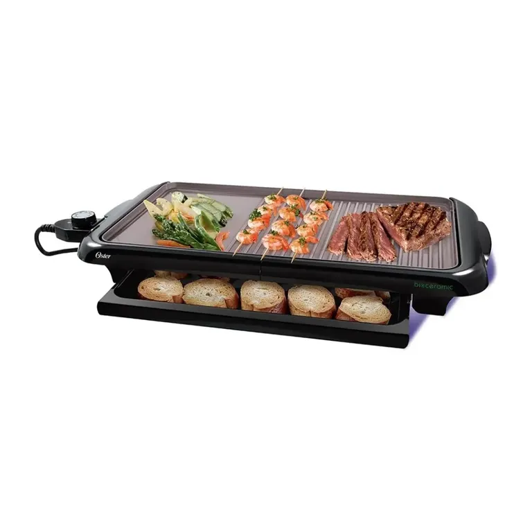 OSTER Parrilla Electrica Bioceramic Asador Electrico