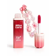 GENERICO - Brillo Labial Efecto Gloss Miss Lara Con Llavero