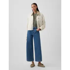 GAP - Jeans Mujer Wide Leg Azul