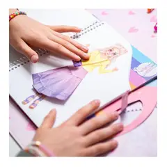DEPESCHE - Cuaderno Collage Dress Me Up Para Hacer Diseños Topmodel