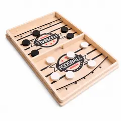 OLEVO - Juego de mesa de madera con fichas de lanzamiento, 10 piezas