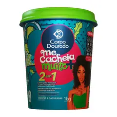 CORPO DOURADO - Mascarilla Capilar y Crema de Peinar Me Cacheia Muito 1Kg