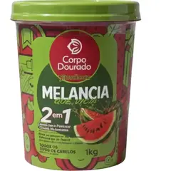 CORPO DOURADO - Mascarilla Capilar y Crema de Peinar Sandia 1Kg