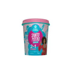 GENERICO - Mascarilla Capilar y Crema de Peinar Santo Potao 1Kg Corpo Dourado