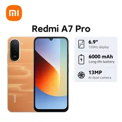 XIAOMI - Celular REDMI A7 Pro 4+64 GB Pantalla inmersiva de 6,9" Batería masiva de 6000 mAh