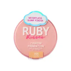 GENERICO - Base de Maquillaje Tipo Cushion Tono Golden 15g Ruby Kisses