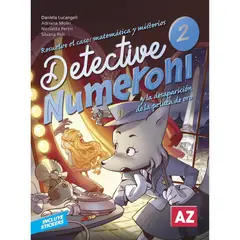 AZ EDITORA - Libro detective numeroni y la desaparición de la peluca de oro - 2