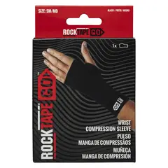 ROCKTAPEGO - Manga De Compresión Muñeca Rocktape GoTalla S/M