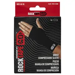 ROCKTAPEGO - Manga De Compresión Muñeca Rocktape Go Talla L/XL